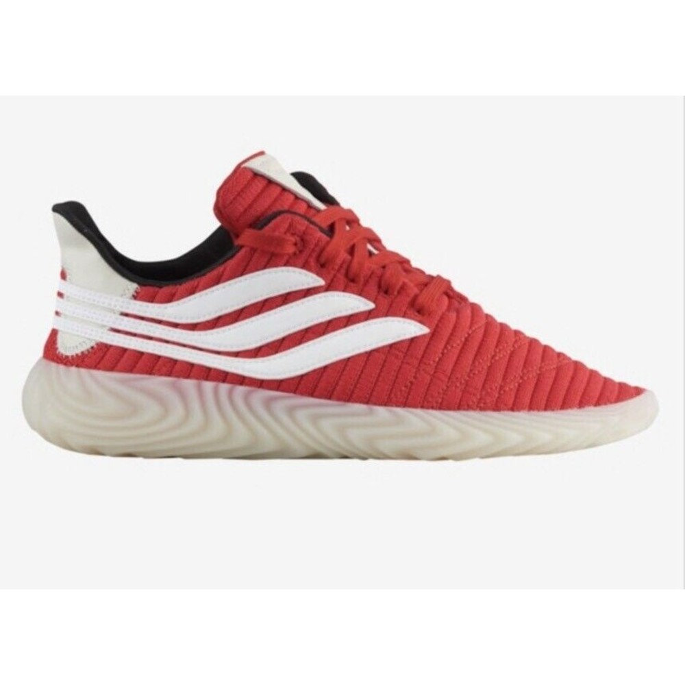 Adidas Originals Sobakov (GS) Scarlet Red White CG6768 Men's 6 Sneakers New